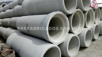 Base Plana 600: Tubería Campana Enchufe Base Plana, Ø600X2000